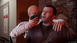 This is the Avatar Image for the Literally the Grand Theft Auto V intro AI Voice and Text to Speech Generator